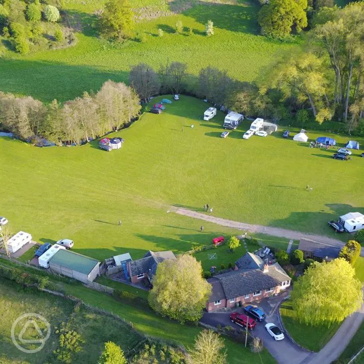 Elmsdale Camping in RossonWye, Herefordshire