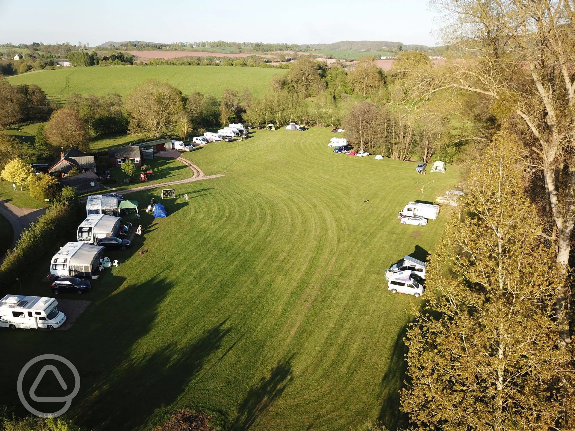 Elmsdale Camping in RossonWye, Herefordshire