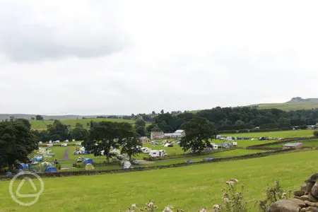 Leekworth Caravan and Camping Park in Middleton-in-Teesdale, County Durham