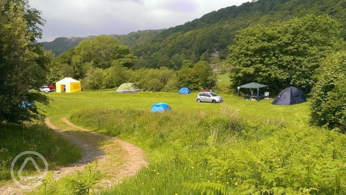 Llechrwd Farm Camping in Blaenau Ffestiniog, Gwynedd