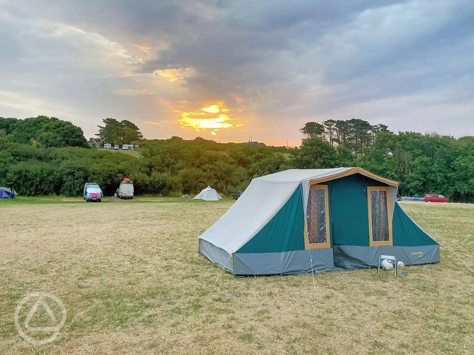 Namparra Campsite in Helston, Cornwall