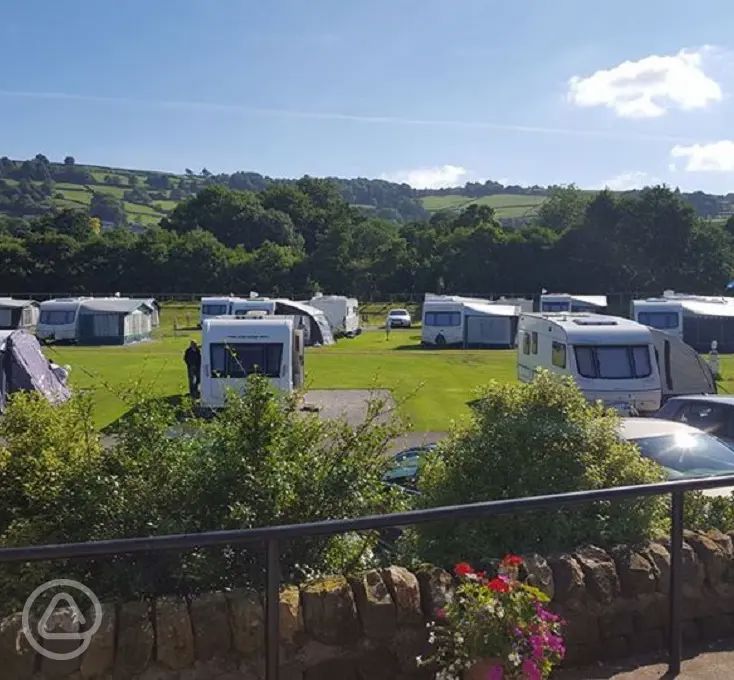 Riverside Caravan Park in Harrogate, North Yorkshire