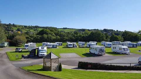 Riverside Caravan Park in Harrogate, North Yorkshire