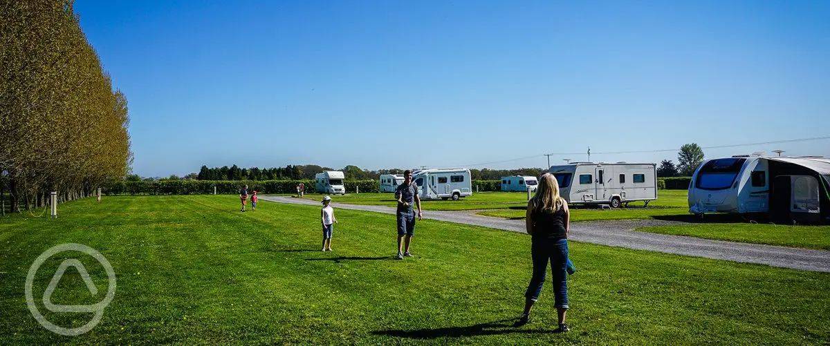 Sunnydale Farm Camping and Caravan Site in Southampton, Hampshire