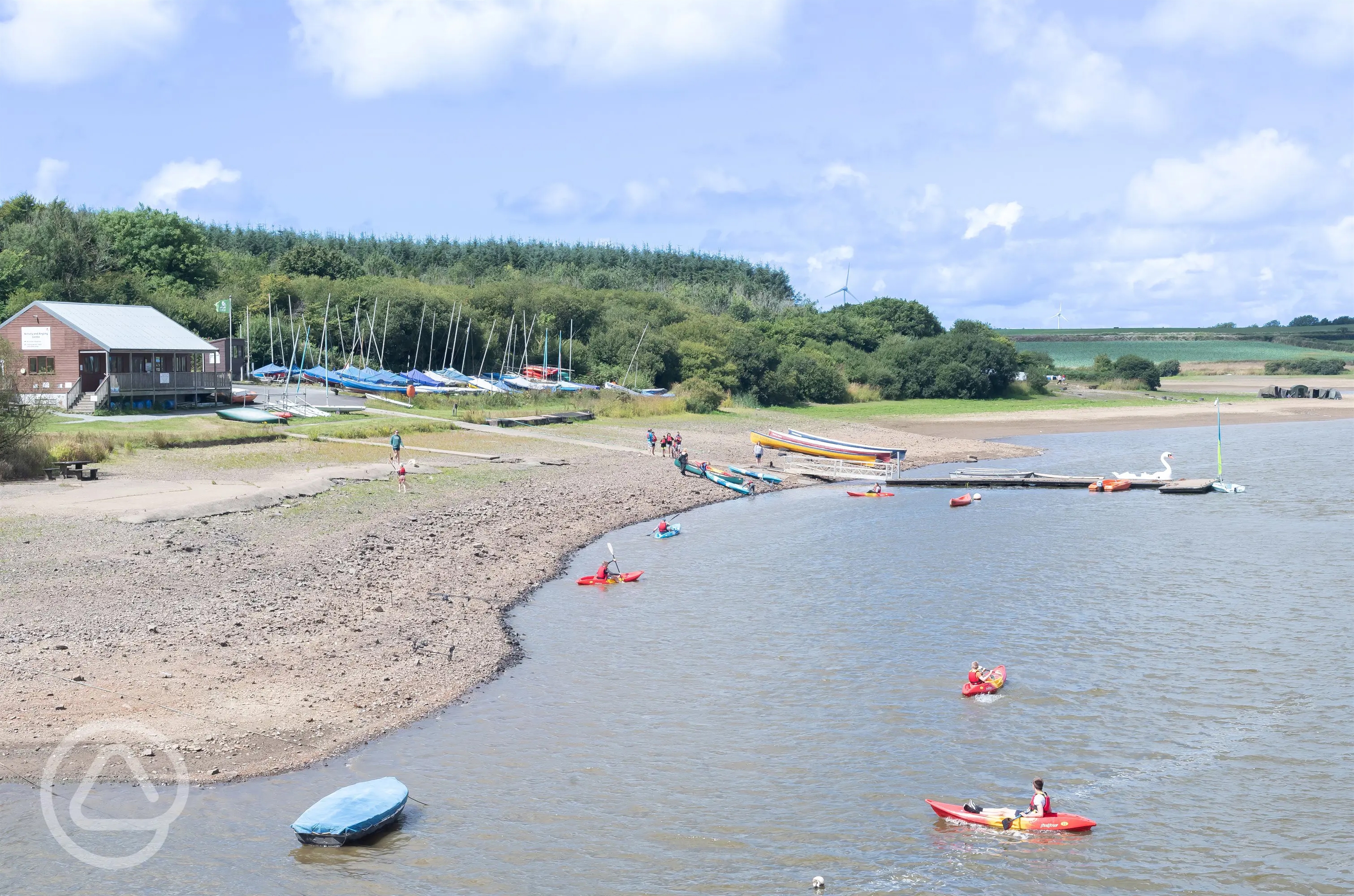 Tamar Lakes in Bude, Cornwall