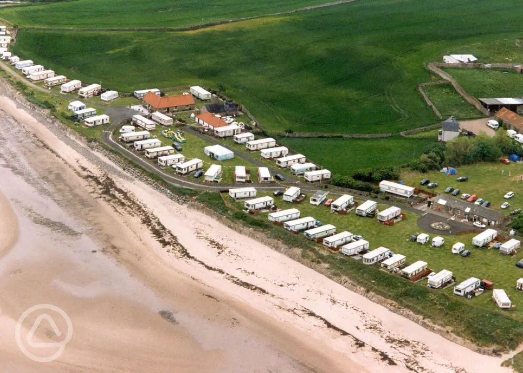 Caravan parks on the East Coast of Scotland