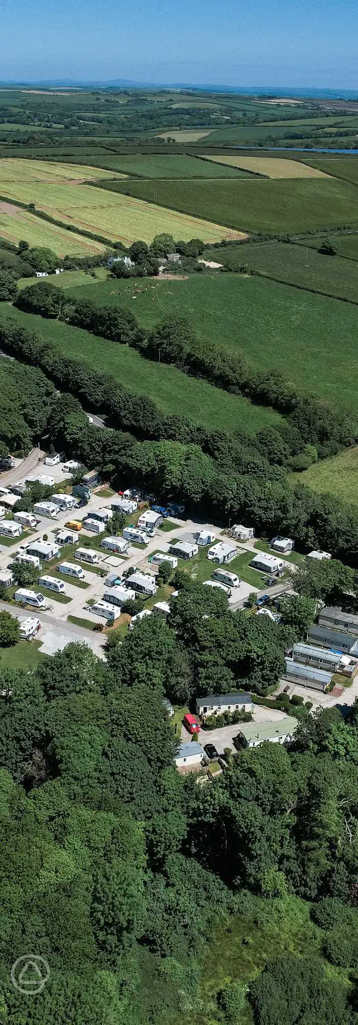 Trekenning Tourist Park in Newquay, Cornwall