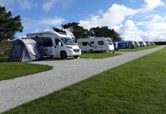 Carnon Wollas Touring Park in Truro, Cornwall