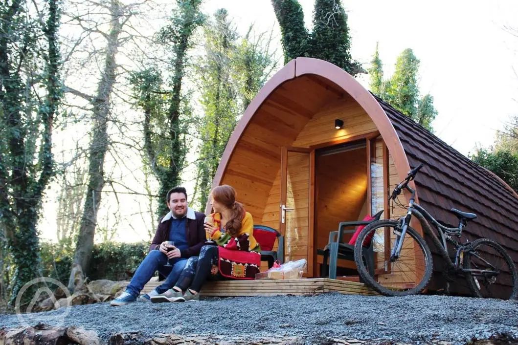 4 dog friendly camping pods in Northern Ireland