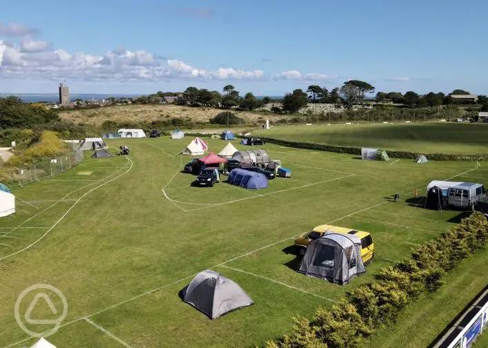 Penzance campsites - Mousehole Camping