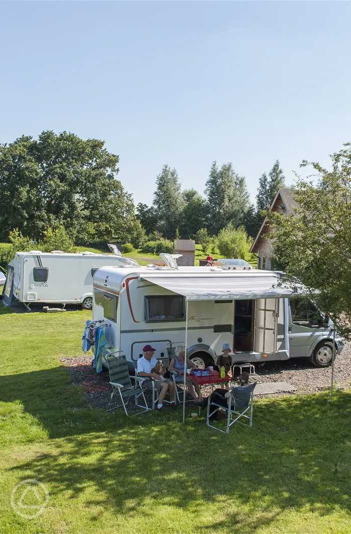 Gulliver's Meadow Campsite in Milton Keynes, Buckinghamshire