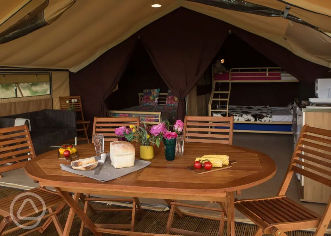 safari tents loch lomond