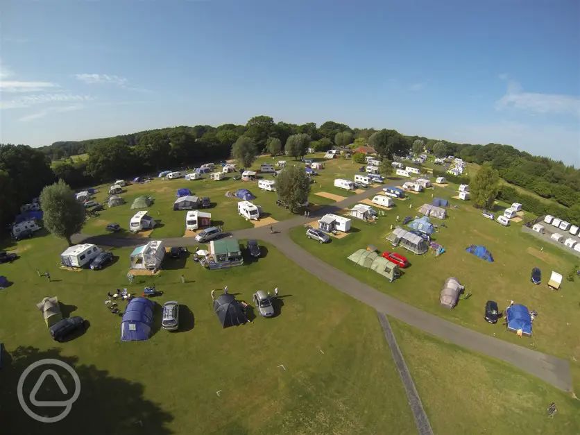 Verwood New Forest Camping And Caravanning Club Site In Wimborne Dorset