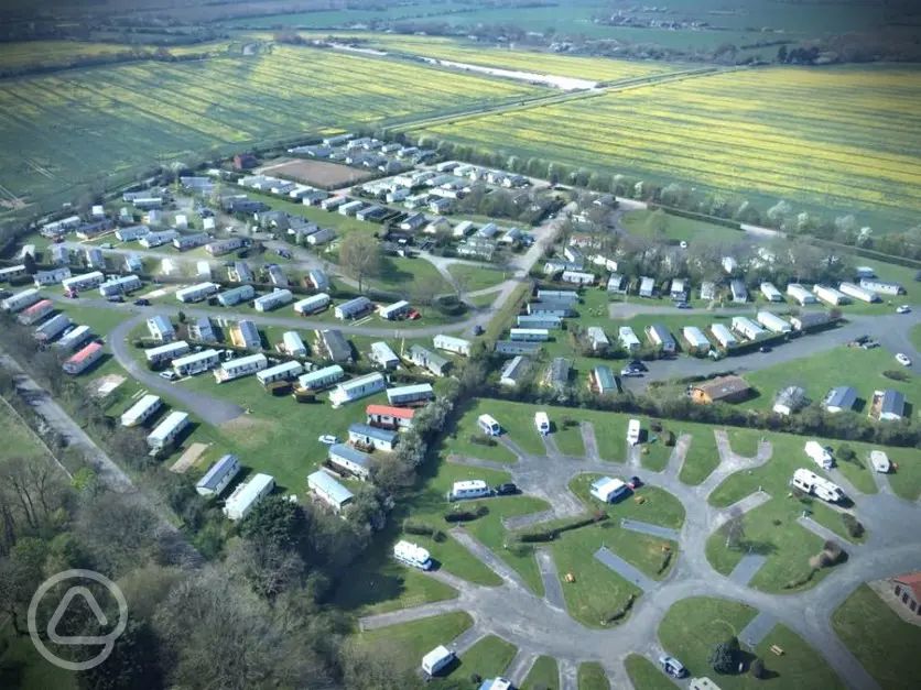 Cakes and Ale Holiday Park in Theberton, Suffolk