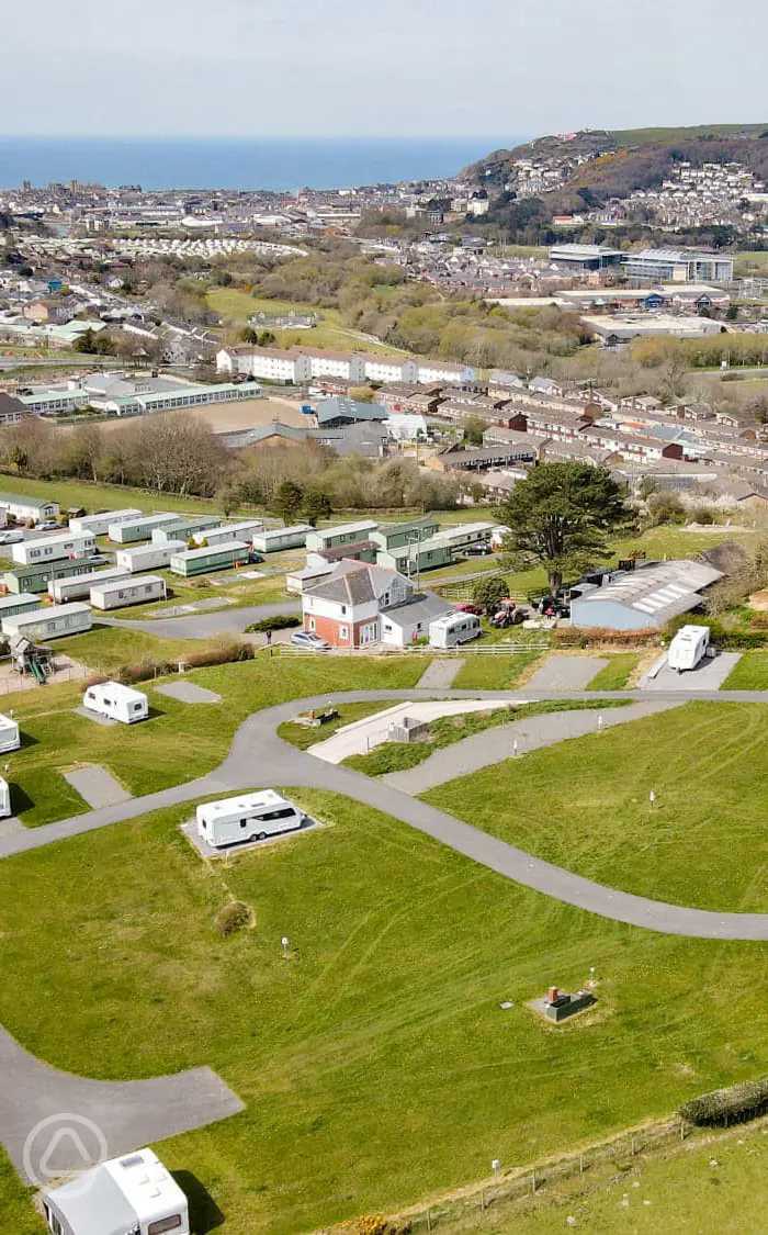Midfield Holiday and Residential Park in Aberystwyth, Ceredigion