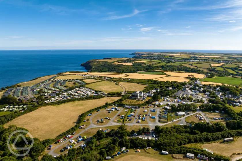 Chy Carne Camping and Touring Park in Helston, Cornwall book online now