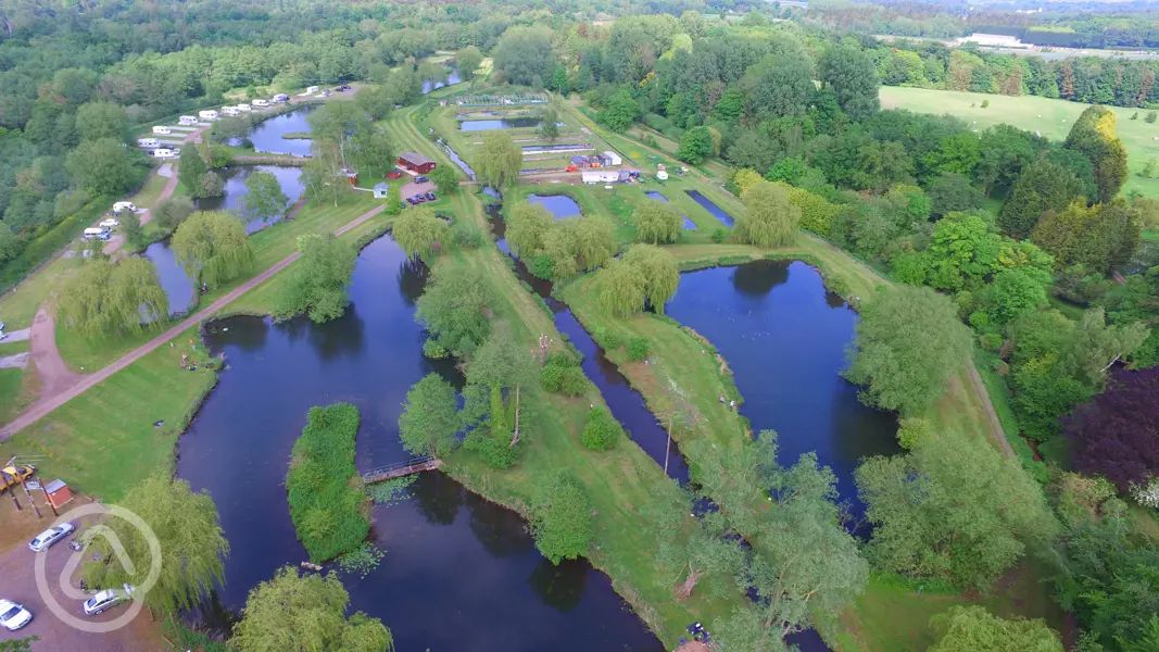 Narborough Fisheries in Narborough, Norfolk