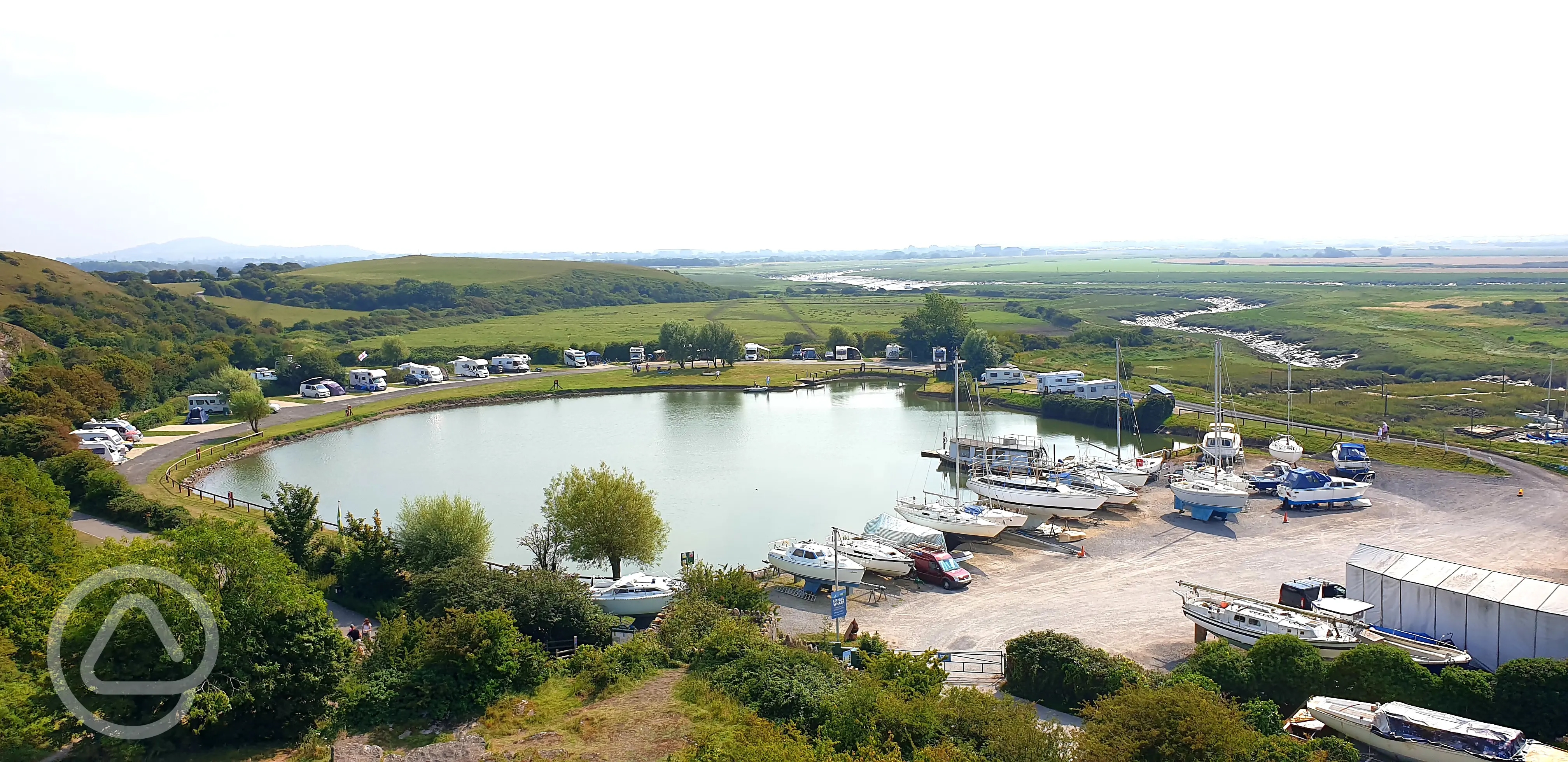 Uphill Marina and Touring Park in WestonSuperMare, Somerset