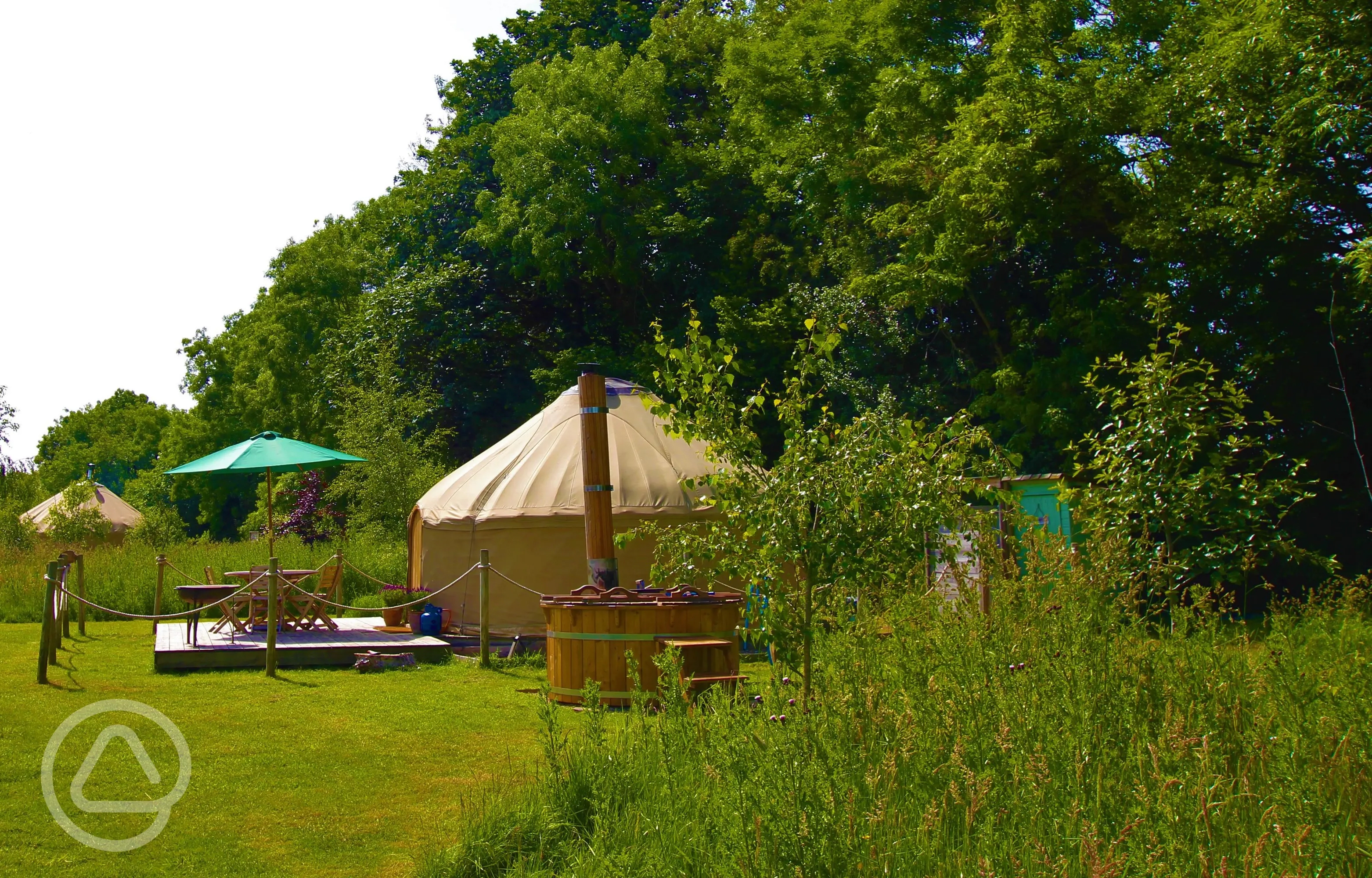 Yurtshire Fountains in Ripon, North Yorkshire