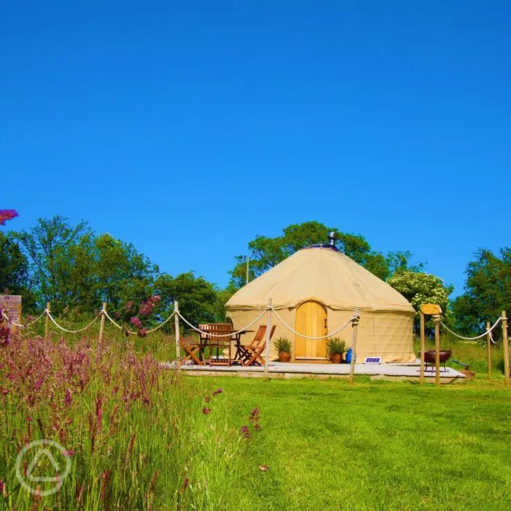Yurtshire Fountains in Ripon, North Yorkshire