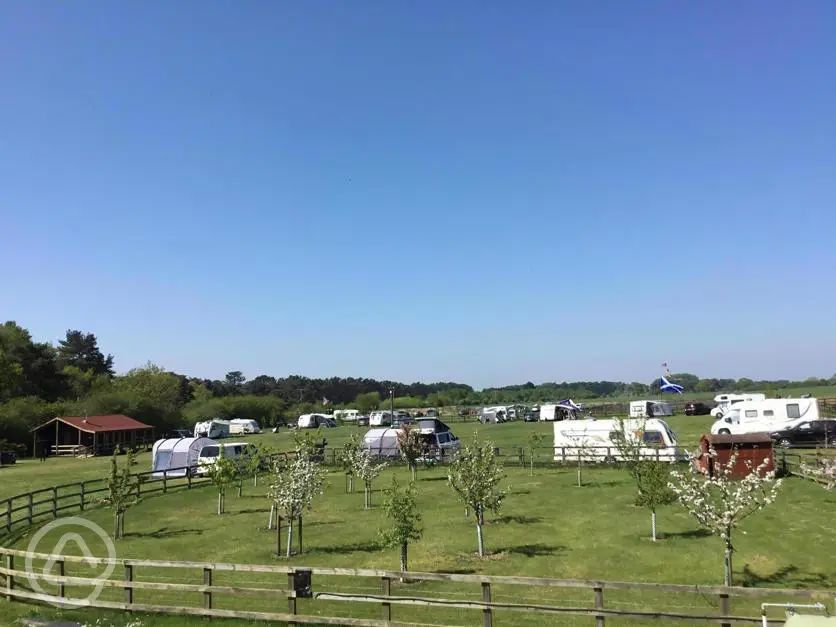 Kings Forest Caravan Park In Bury St Edmunds Suffolk