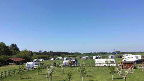 Kings Forest Caravan Park In Bury St Edmunds Suffolk