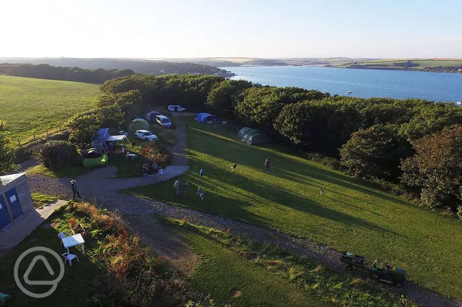 Point Farm Campsite in Dale, Pembrokeshire