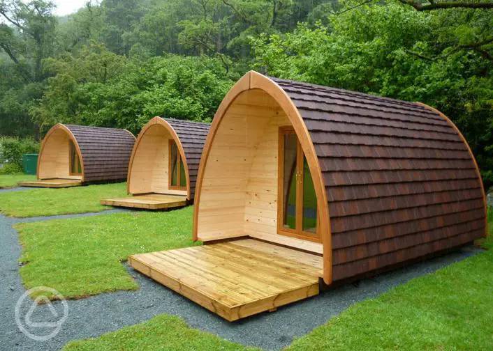 35+ top dog friendly camping pods in the Lake District