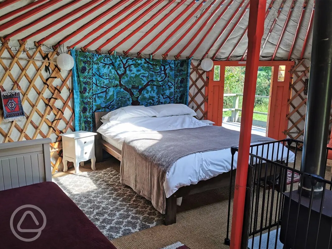 Enchanted Valley Yurts in Looe, Cornwall