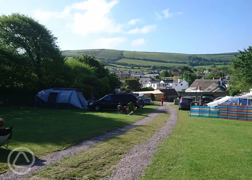 Dog friendly campsites in Croyde, Devon