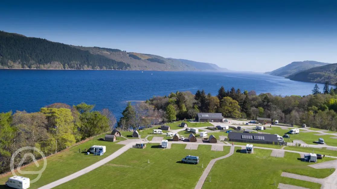 Loch Ness Shores Camping And Caravanning Club Site In Inverness Highlands