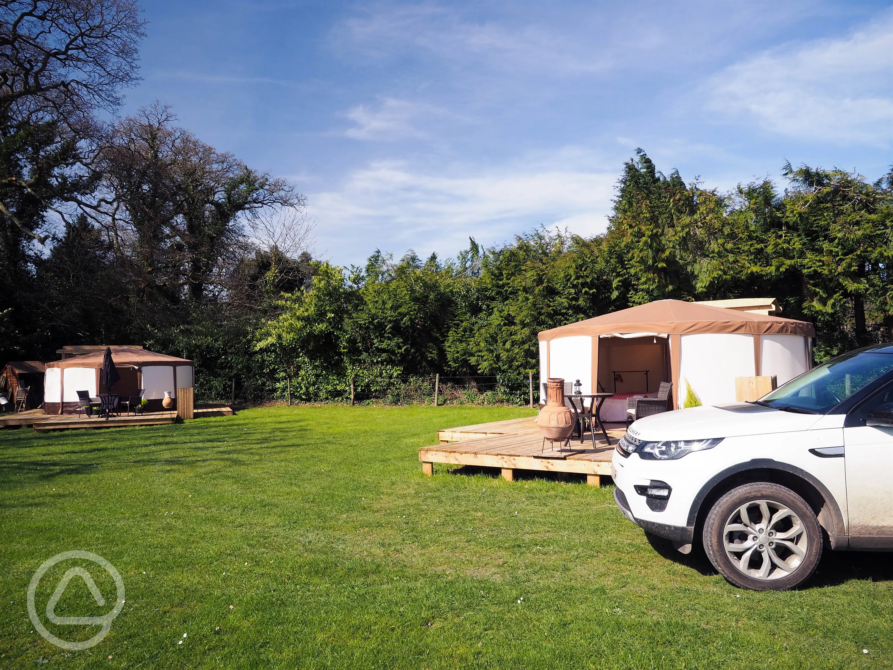 Old Dairy Farm Glamping in Emsworth, Hampshire