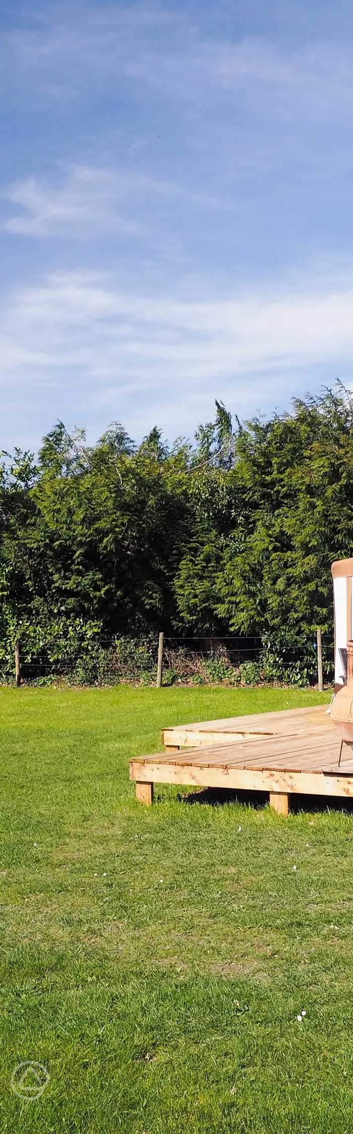 Old Dairy Farm Glamping in Emsworth, Hampshire