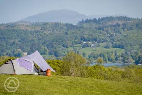 Hoathwaite Campsite in Coniston, Cumbria