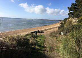 Lepe Beach Campsite, Exbury, Hampshire