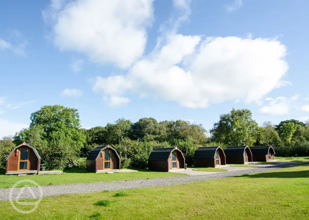 Glamping pods and camping pods in Cumbria and the Lake District