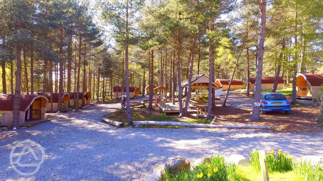 Camping Pod Heaven in Inverness, Highlands book online now