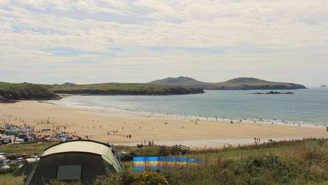 Whitesands Camping in Haverfordwest, Pembrokeshire