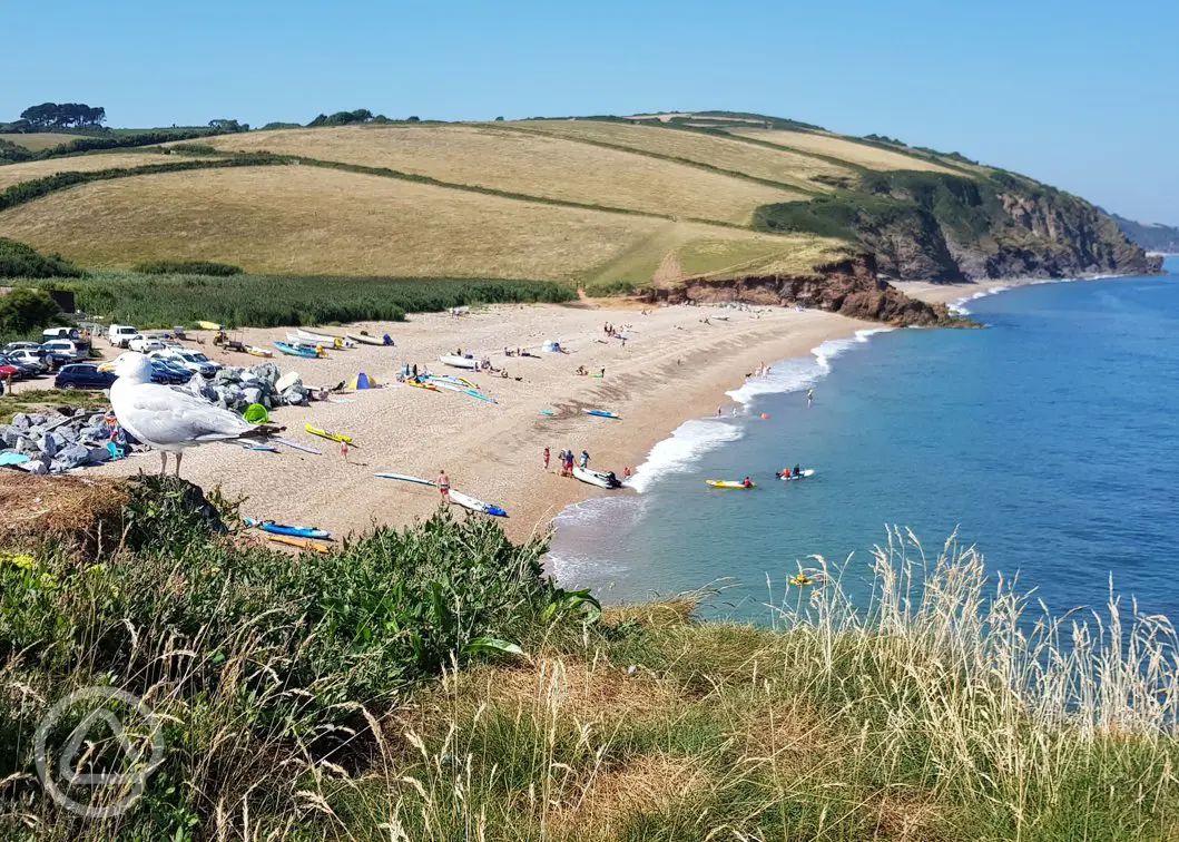 Campsites near the beach in Devon and Cornwall