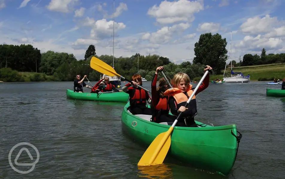 Alton Water Park in Ipswich, Suffolk