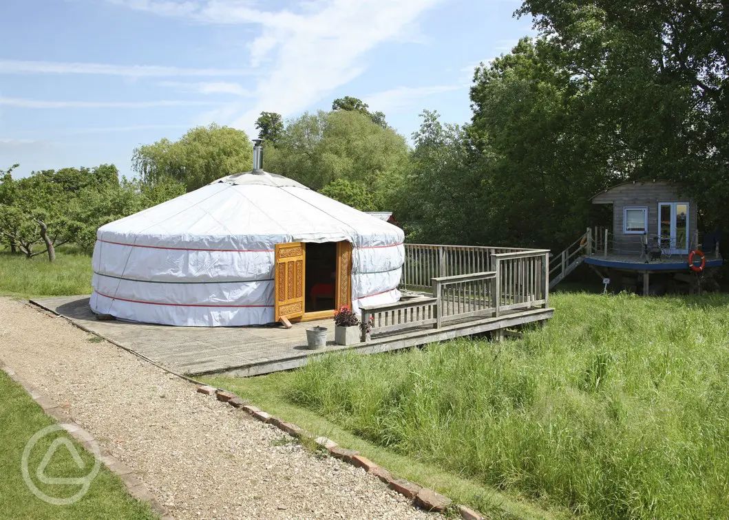 Cotswold yurts the best yurt holidays in the Cotswolds AONB