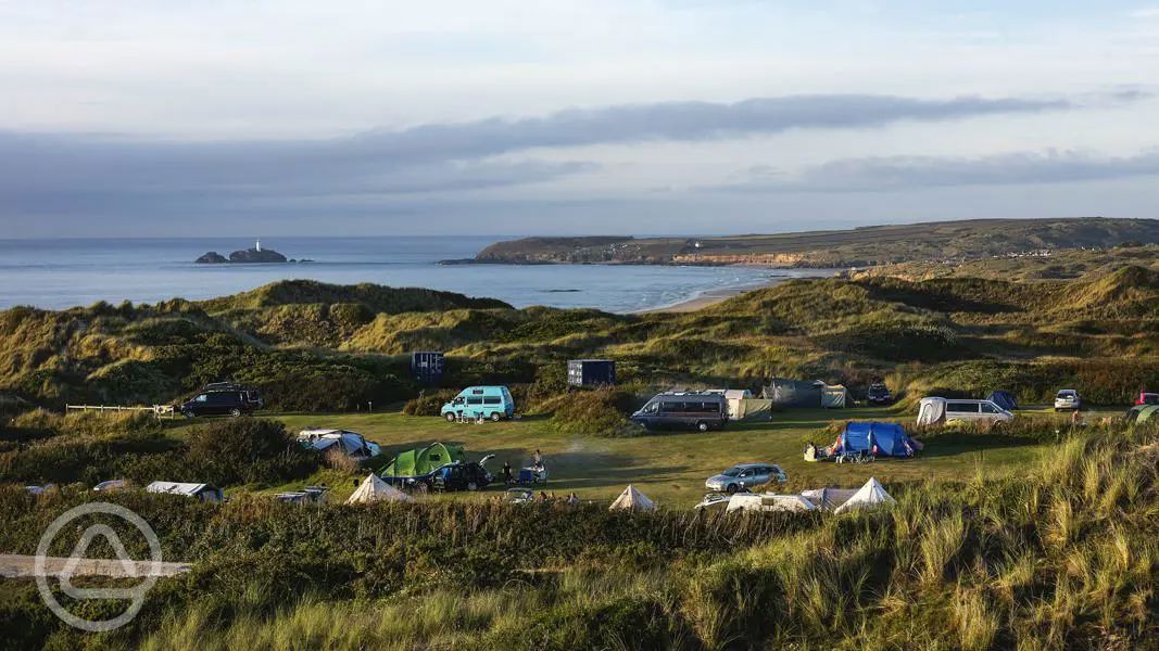 Sandy Acres Campsite in Hayle, Cornwall