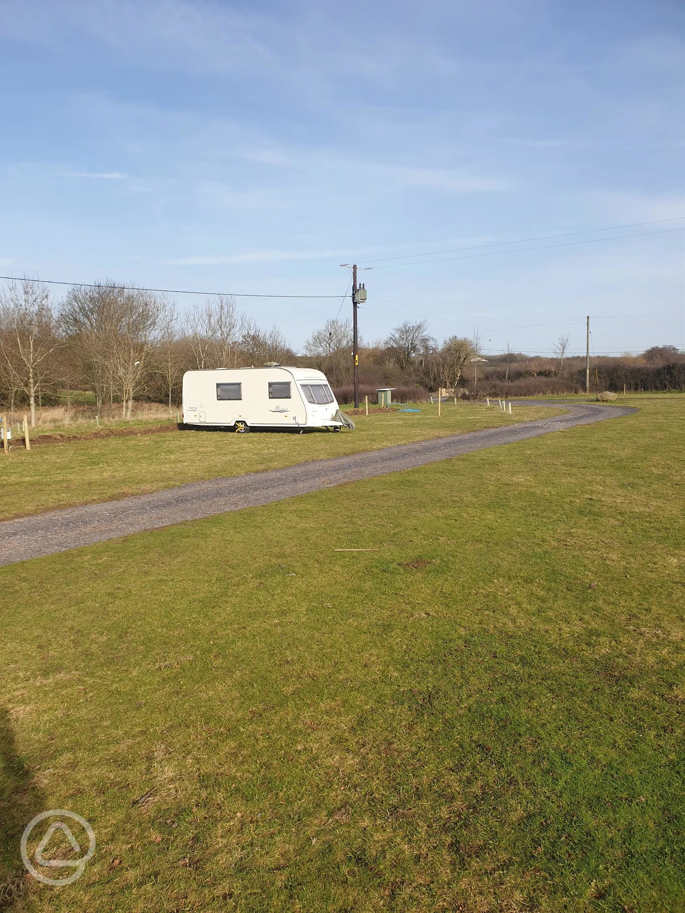 The Oyster Farm Caravan Site in Llanfairpwllgwyngyll, Anglesey