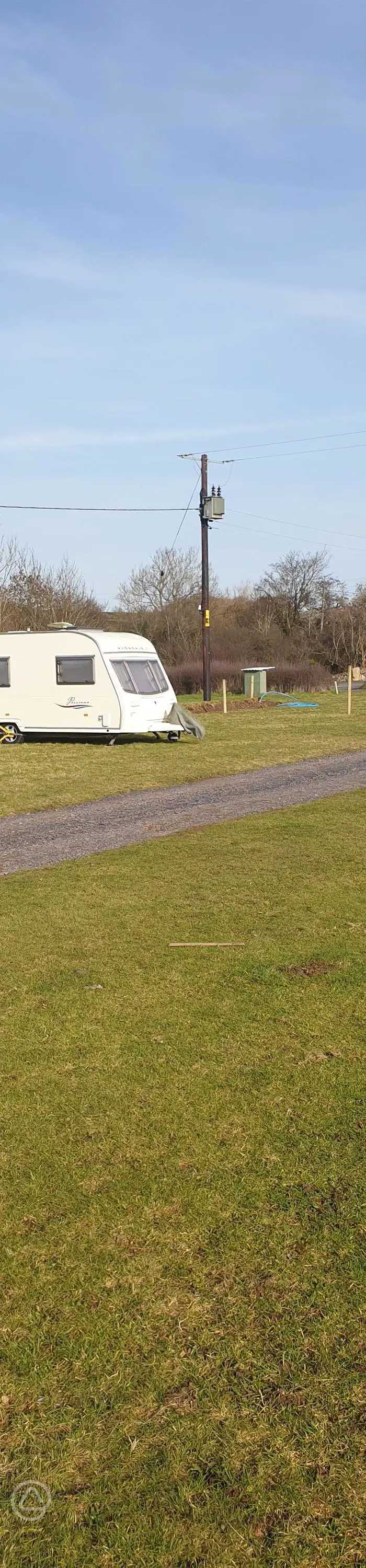 The Oyster Farm Caravan Site in Llanfairpwllgwyngyll, Anglesey