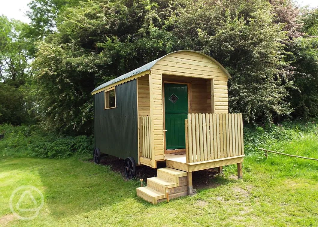 Shepherd's huts in the Cotswolds peaceful romantic holidays