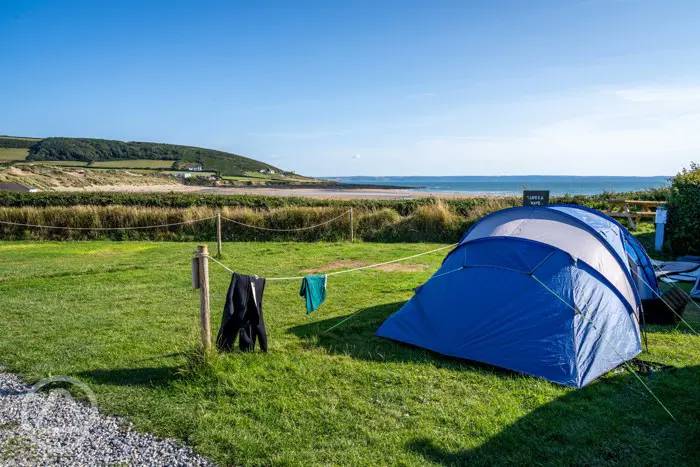 Ocean Pitch Campsite in Croyde, Devon - book online now