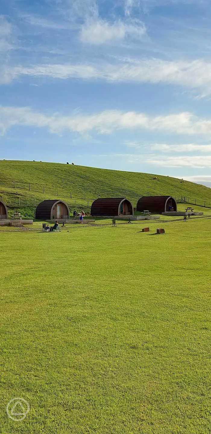 High Haume Farm Glamping in DaltoninFurness, Cumbria