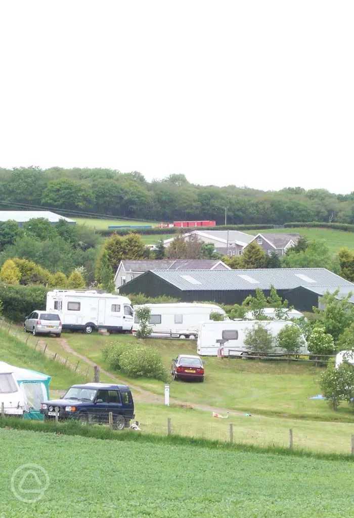 Carmarthen Caravan and Camping at Coedhirion in Carmarthen, Carmarthenshire