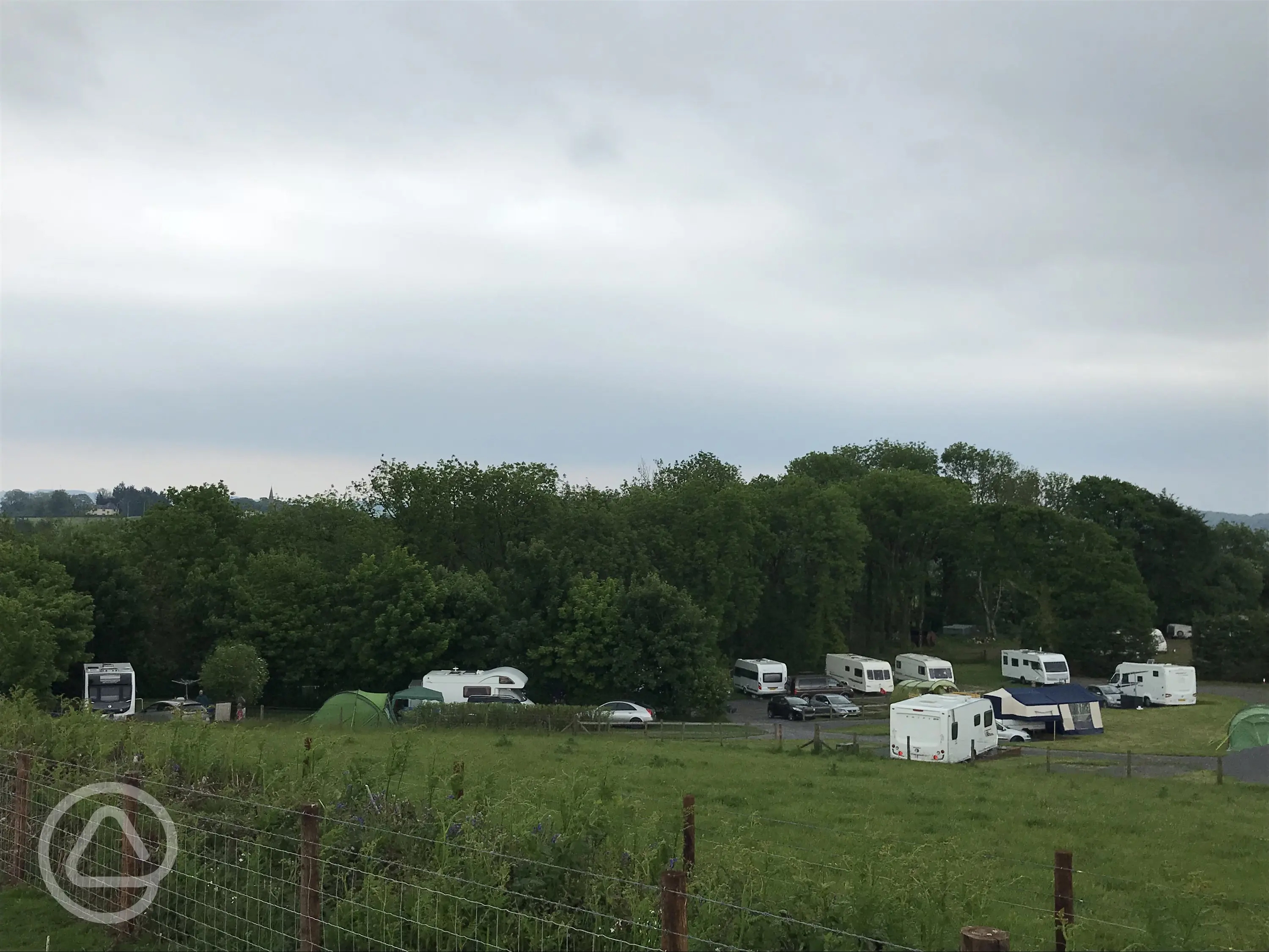 Carmarthen Caravan and Camping at Coedhirion in Carmarthen, Carmarthenshire