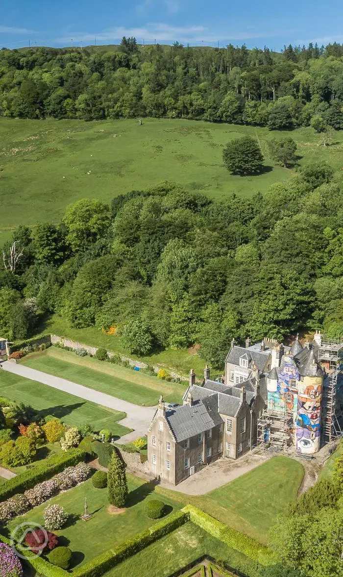 Kelburn Castle and Country Centre in Largs, Ayrshire and Arran